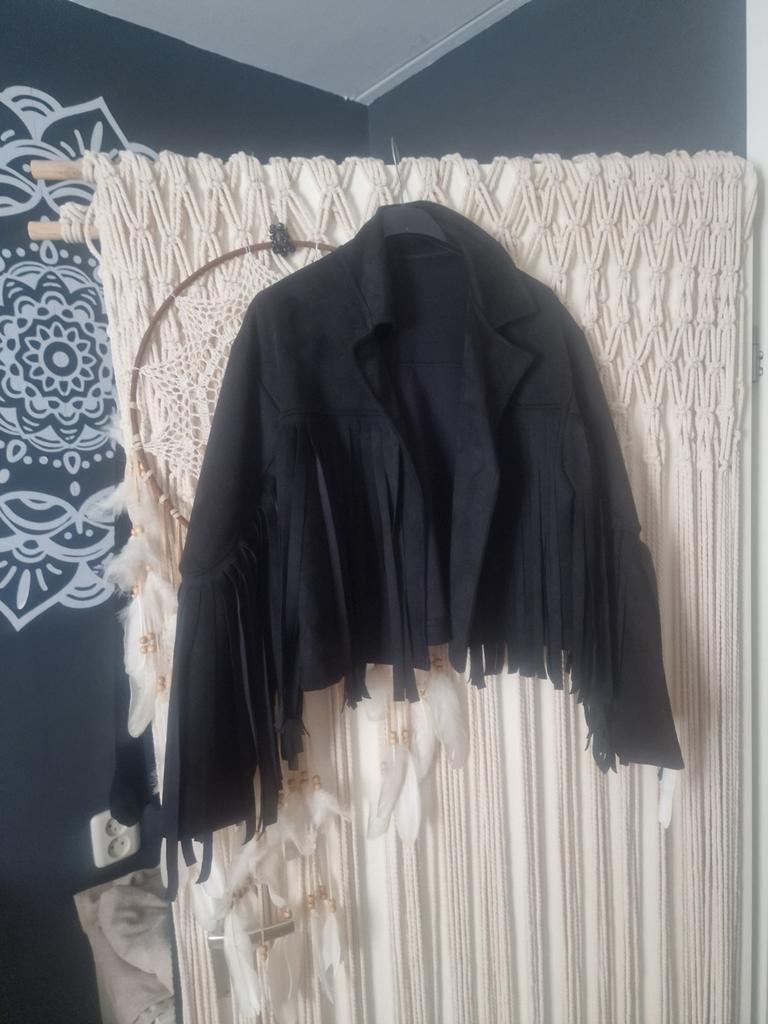 Prachtig nieuw boho jasje met franjes, Onbekend, Ophalen of Verzenden, Nieuw