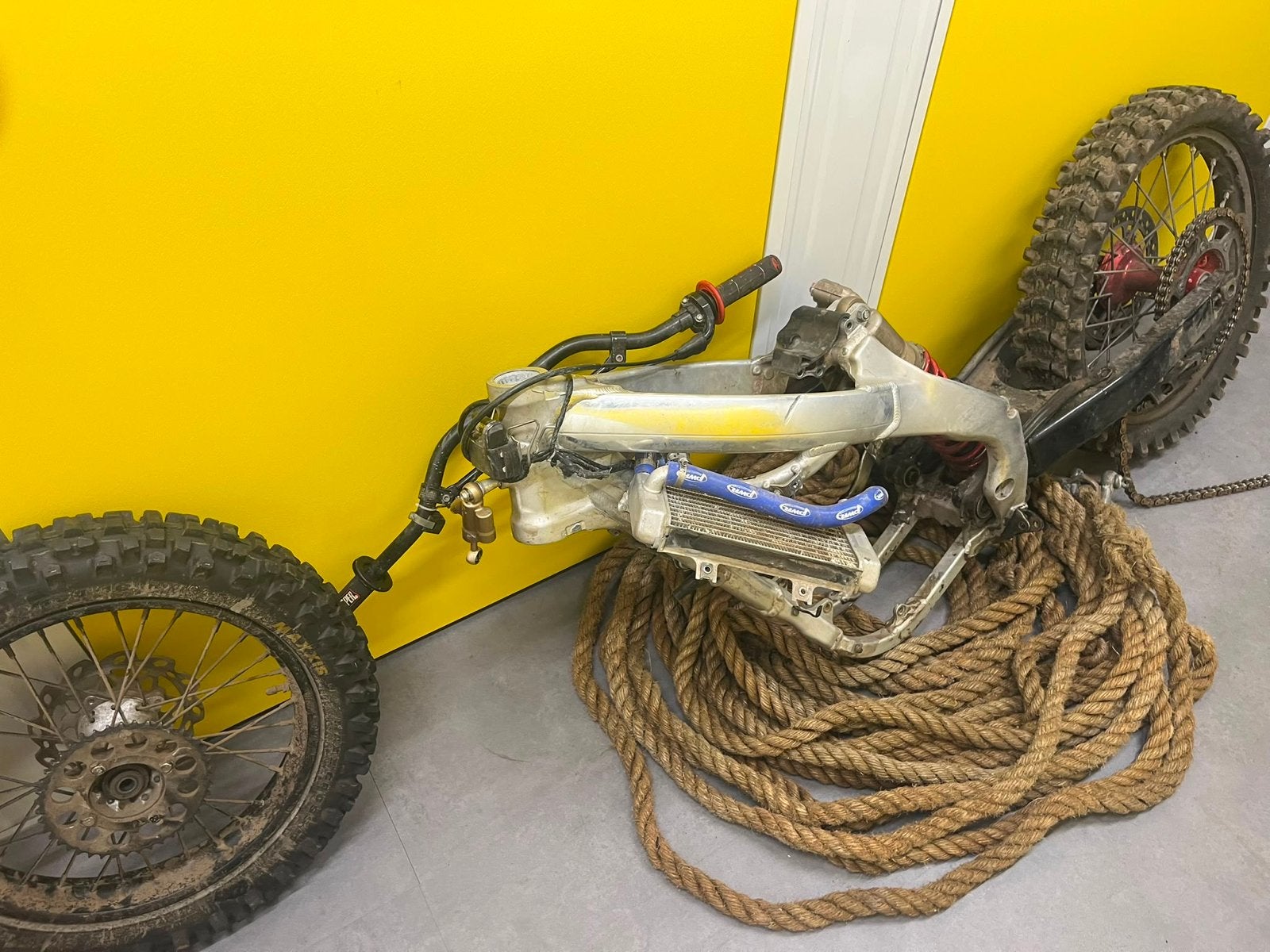Honda Crossmotor Onderdelen - Frame, Wielen, Vering, Uitlaat, Motoren, Ophalen, Gebruikt