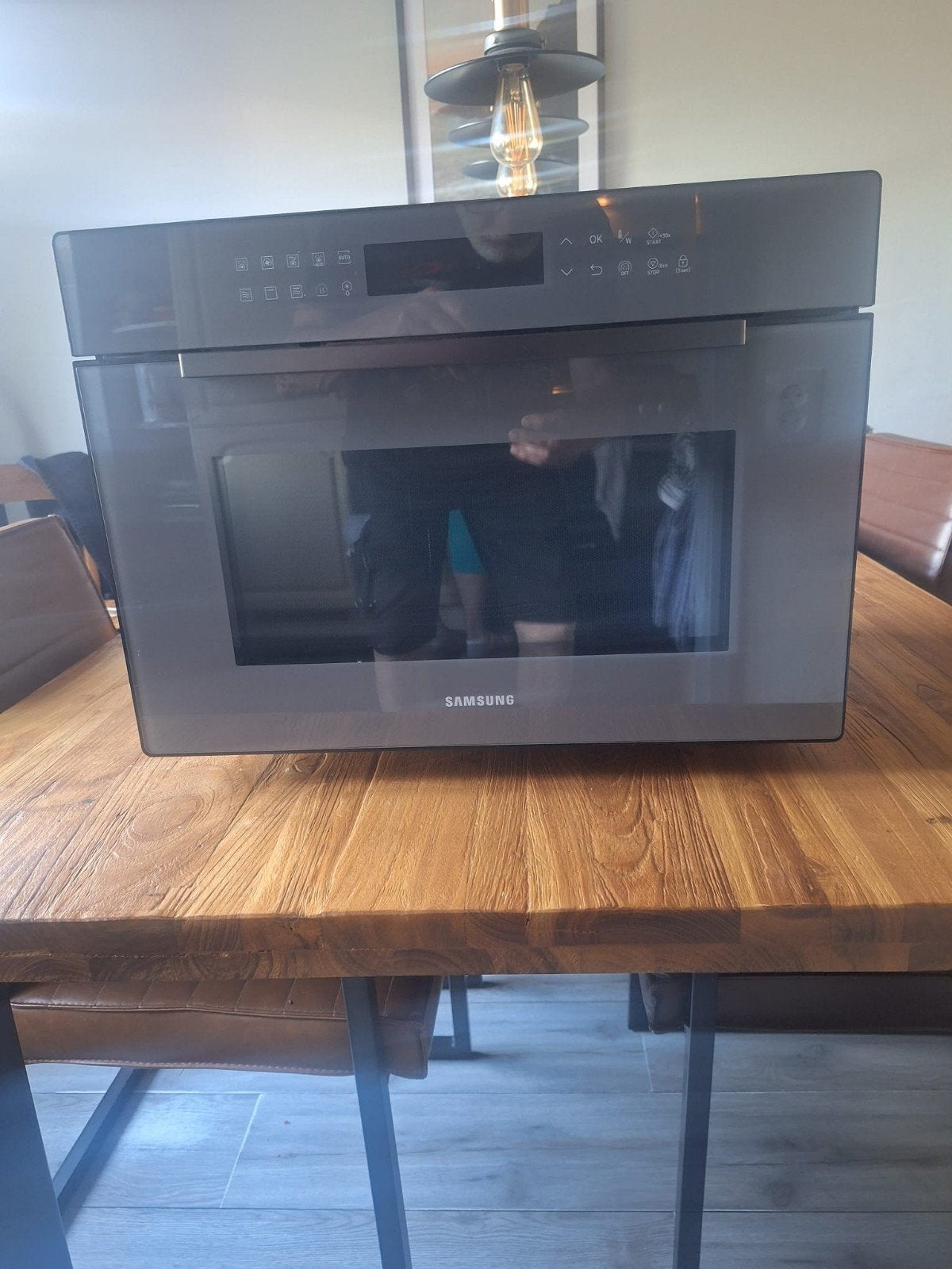 Samsung Combimagnetron model:  MC35R8088CC, Witgoed en Apparatuur, Ophalen, Combimagnetron, Zo goed als nieuw, Draaiplateau