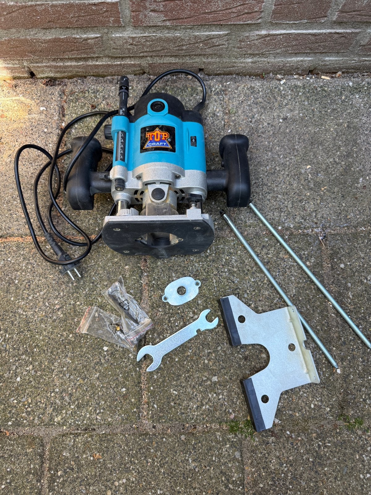 Top Craft TBF-1200 Bovenfrees - Zo goed als nieuw, Ophalen, Zo goed als nieuw, Elektrisch, Bovenfrees