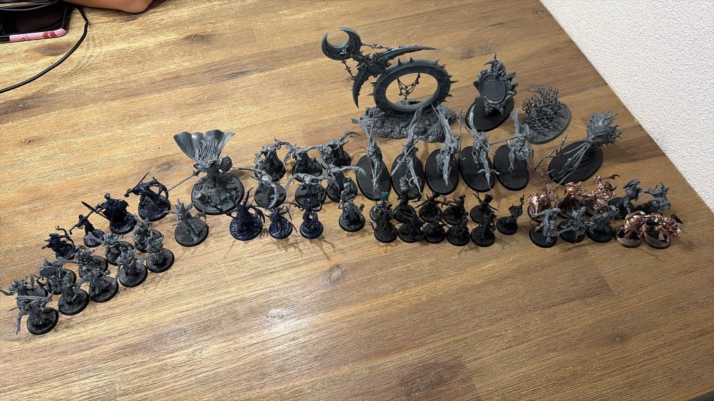 Warhammer Age of Sigmar Hedonites of Slaanesh leger, Ophalen of Verzenden, Zo goed als nieuw, Warhammer, Figuurtje(s)