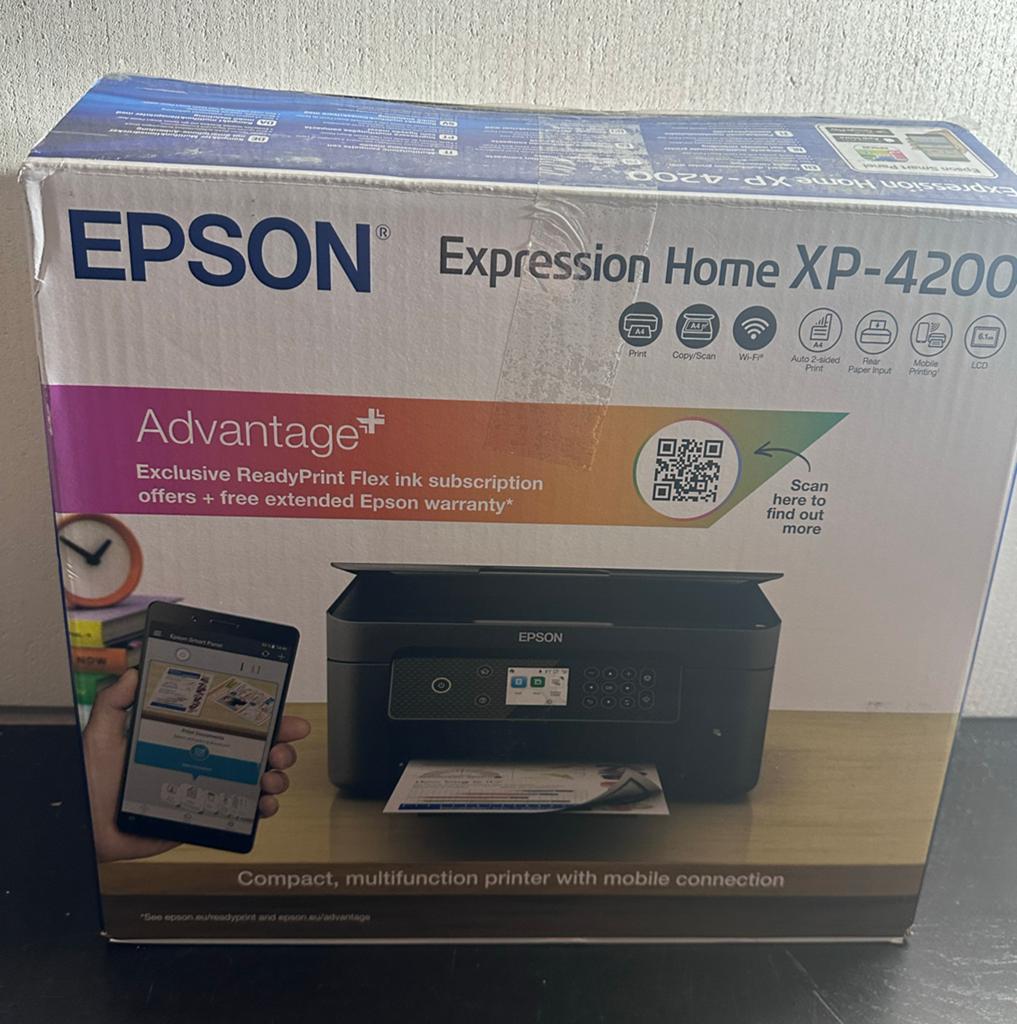 Nieuwe Epson Expression Home XP-4200 All-in-One Printer, ., Inkjetprinter, All-in-one, Ophalen of Verzenden