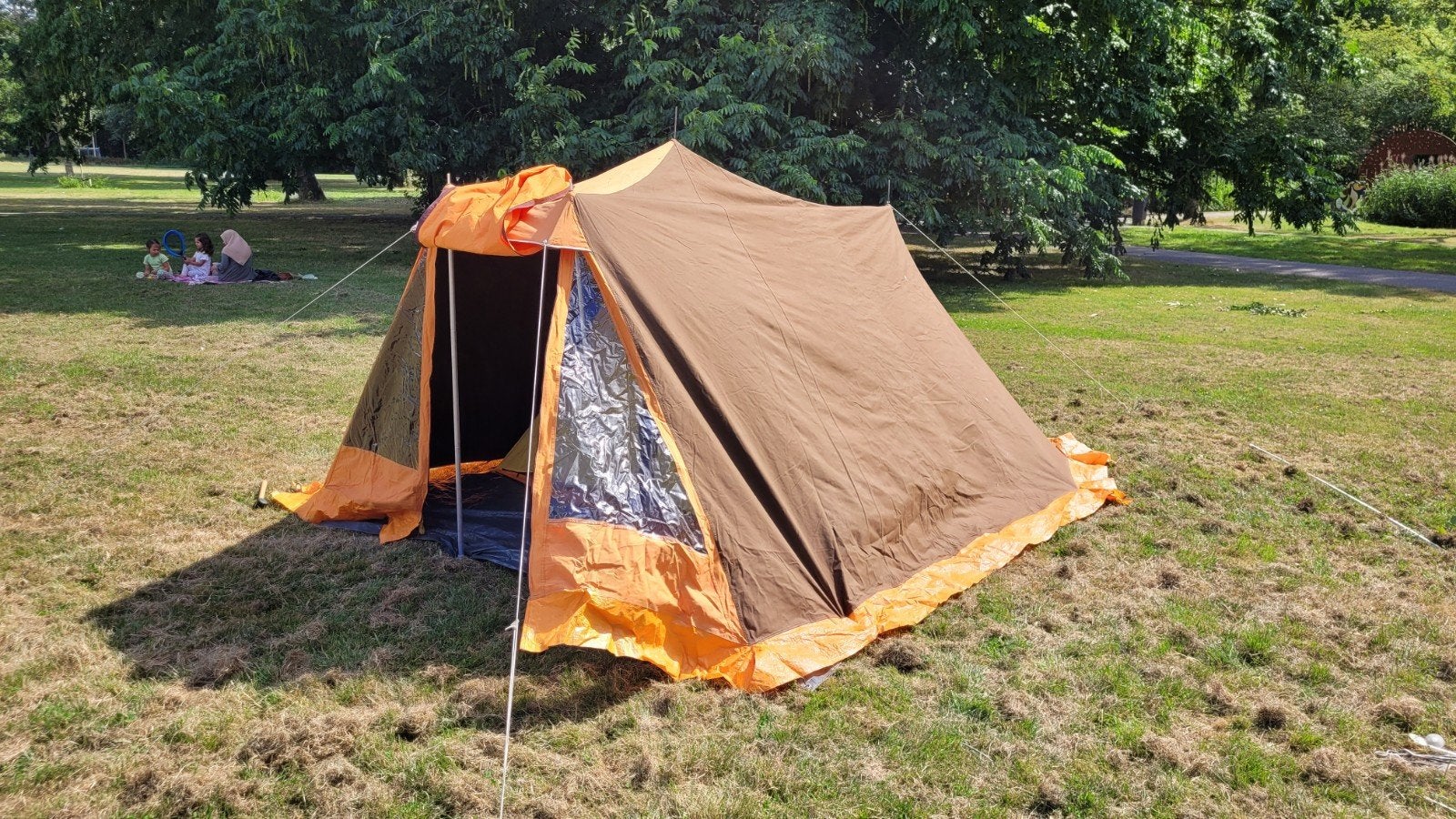 Retro Katoenen Tent - 2 à 3 Personen, Ophalen, Gebruikt, Tot en met 3