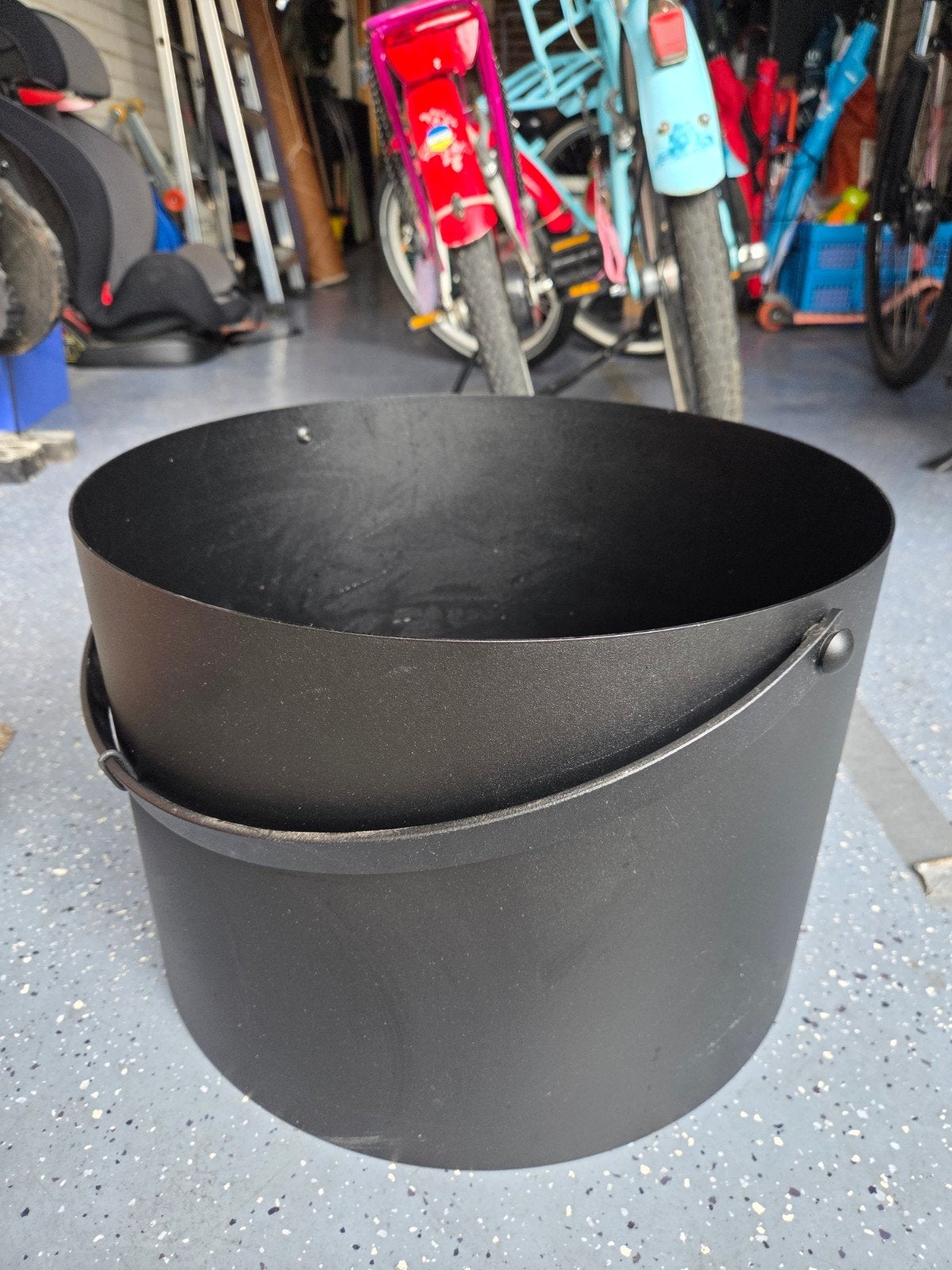 Houtbak voor bij een houtkachel, Ophalen, Minder dan 30 cm, Rond, Nieuw