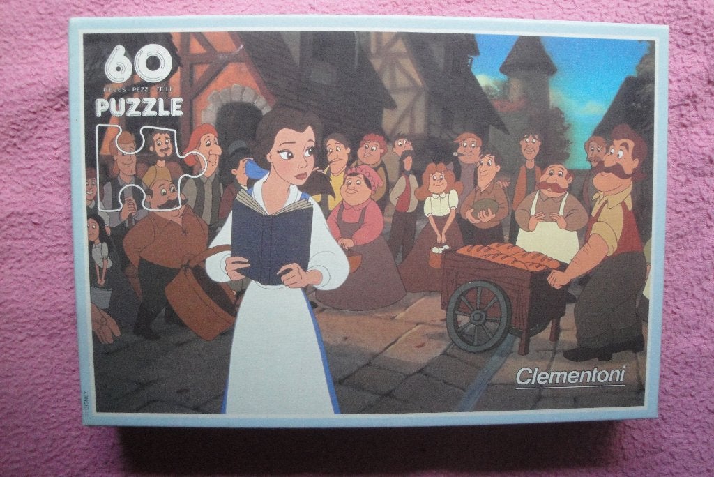 CLEMENTONI DISNEY KINDERPUZZLE 60 stukjes voor 1,50euro., Ophalen of Verzenden, Minder dan 500 stukjes, Zo goed als nieuw, Legpuzzel