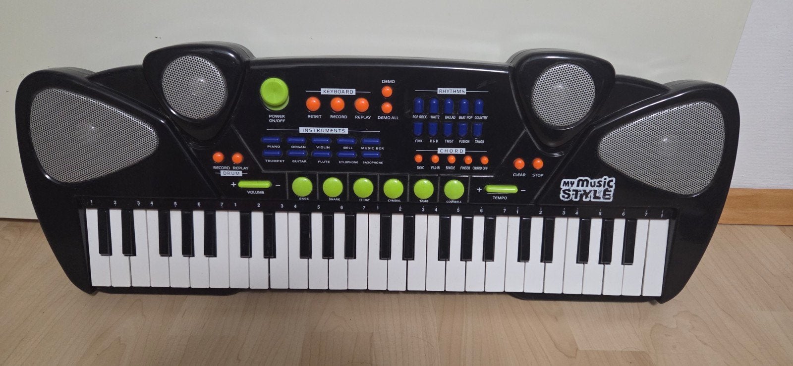 My Music Style Kinderkeyboard met 37 toetsen, Muziek en Instrumenten, Keyboards, Ophalen, Gebruikt, Overige aantallen, Overige merken