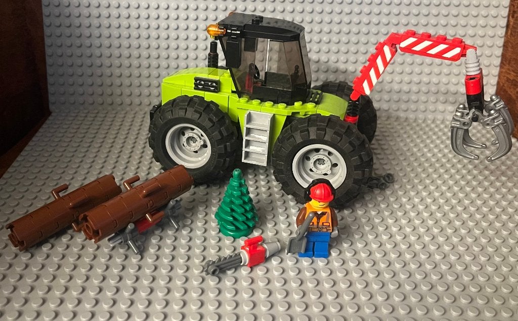 60181 Forest Tractor, Compleet, Lego, Ophalen of Verzenden, Complete set