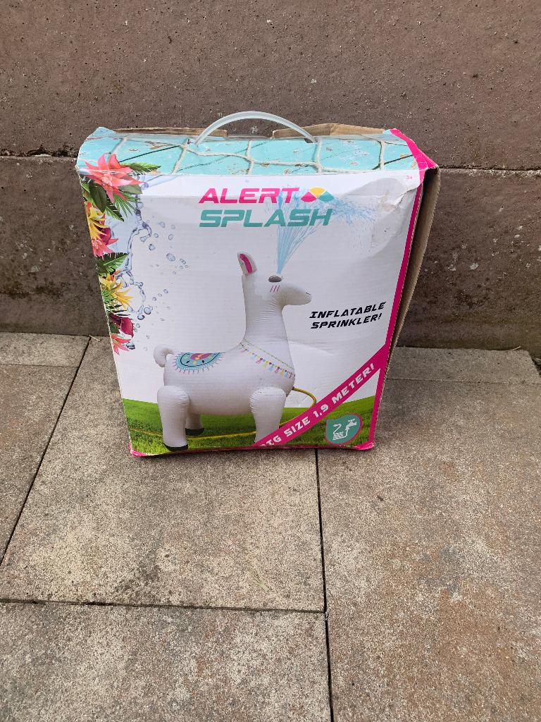 Lama sprinkler, Ophalen, Gebruikt
