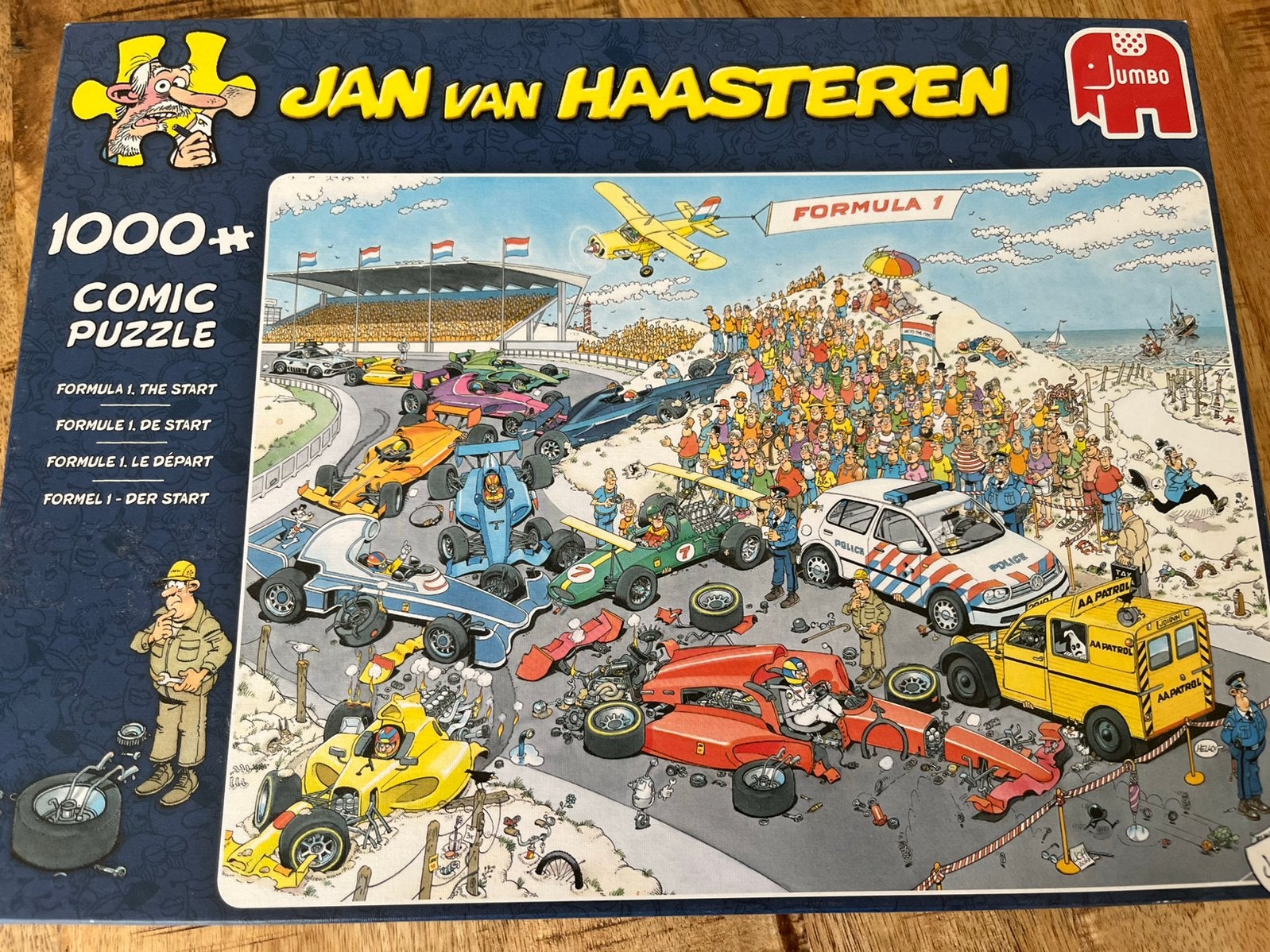 Jan van Haasteren 1000 stukjes, Ophalen of Verzenden, 500 t/m 1500 stukjes, Zo goed als nieuw
