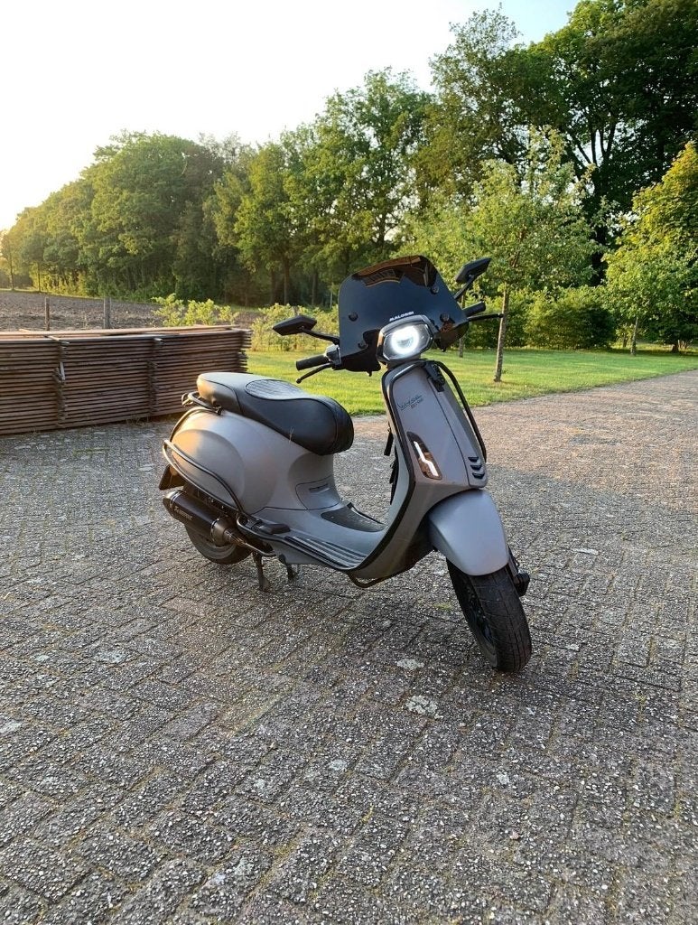 VESPA SPRINT 80CC 4V AKRAPOVIC FULL MALOSSI ZEER GOEDE STAAT, Ophalen, Gebruikt, Overige modellen, Maximaal 45 km/u