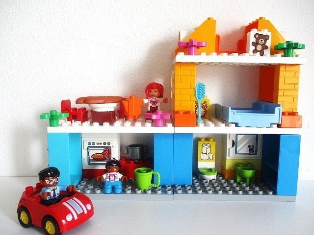 duplo Familiehuis 10835, Ophalen of Verzenden, Zo goed als nieuw, Complete set, Duplo