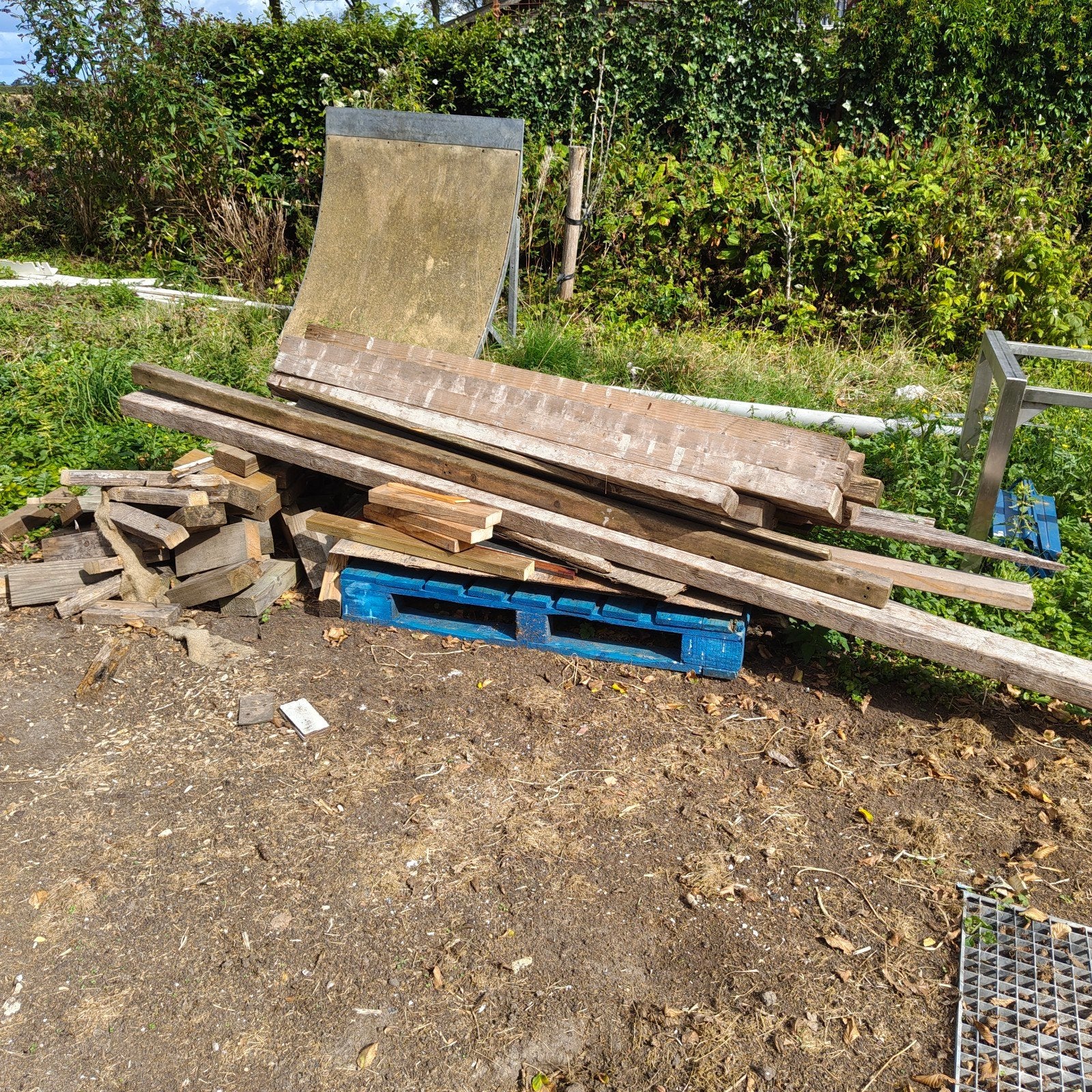 hout, Ophalen, Gebruikt