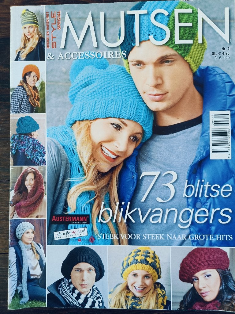 Mutsen & Accessoires  73 patronen, Breien en Haken, Breien en haken met Style, Ophalen of Verzenden, Zo goed als nieuw