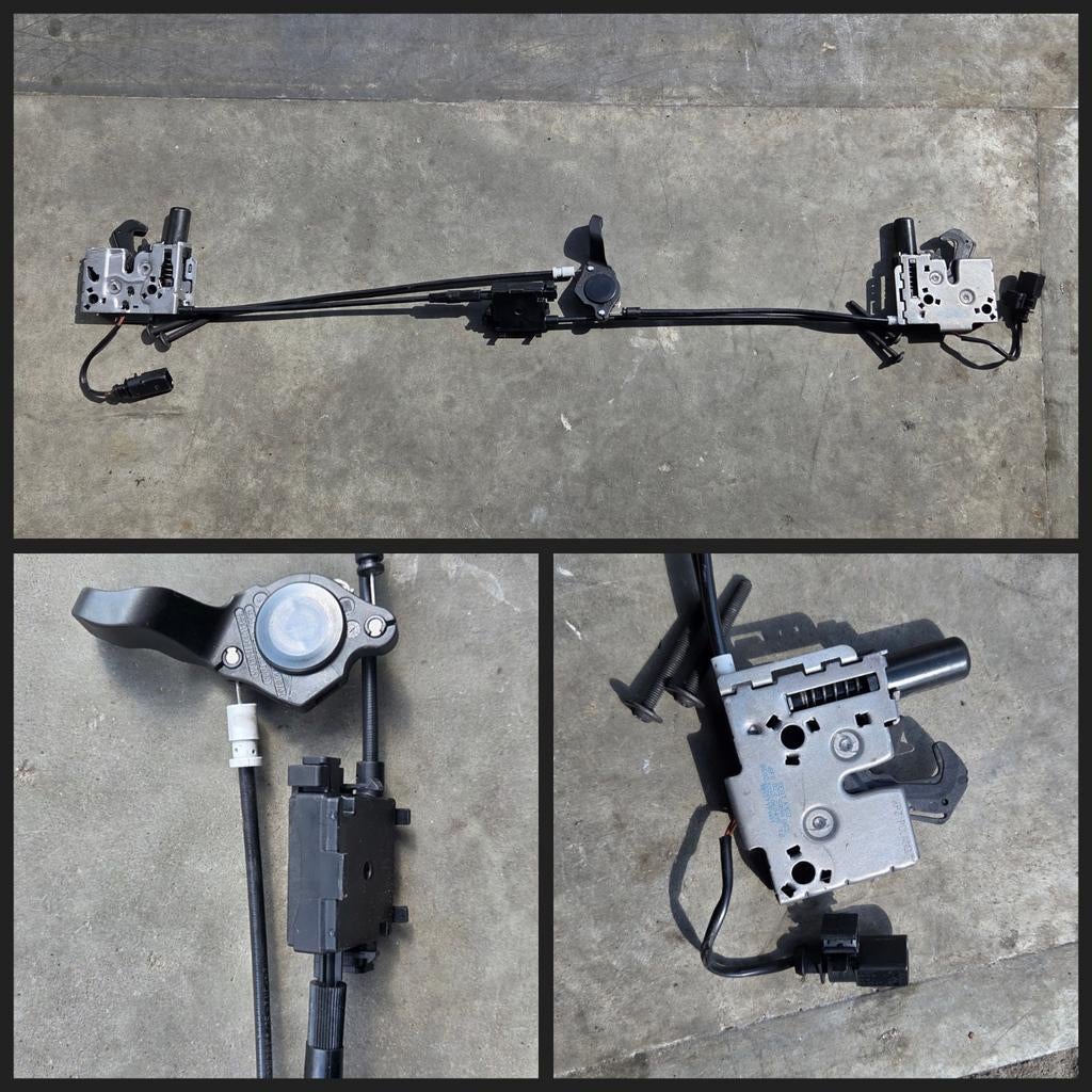 Motorkap slot mechaniek compleet VAG, Gebruikt, Voor, Ophalen of Verzenden, Seat