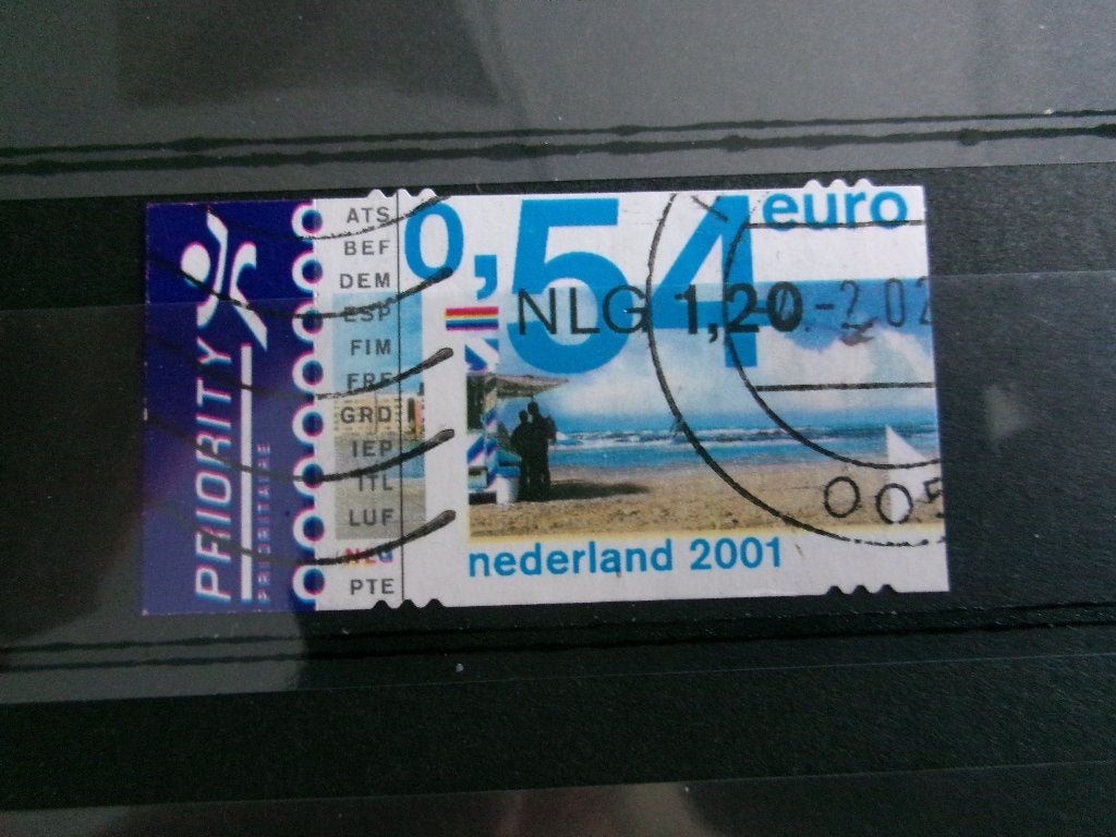2001 - strand (319g), Verzenden, Gestempeld