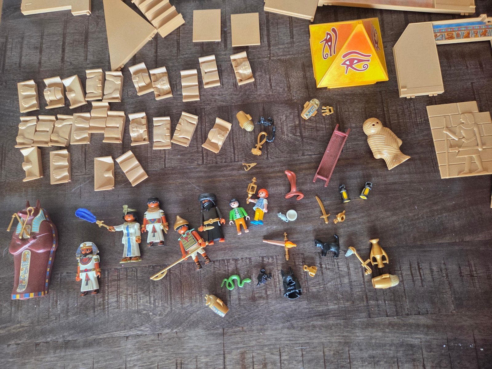 Complete Egyptische Playmobil-set, Ophalen, Gebruikt, Complete set