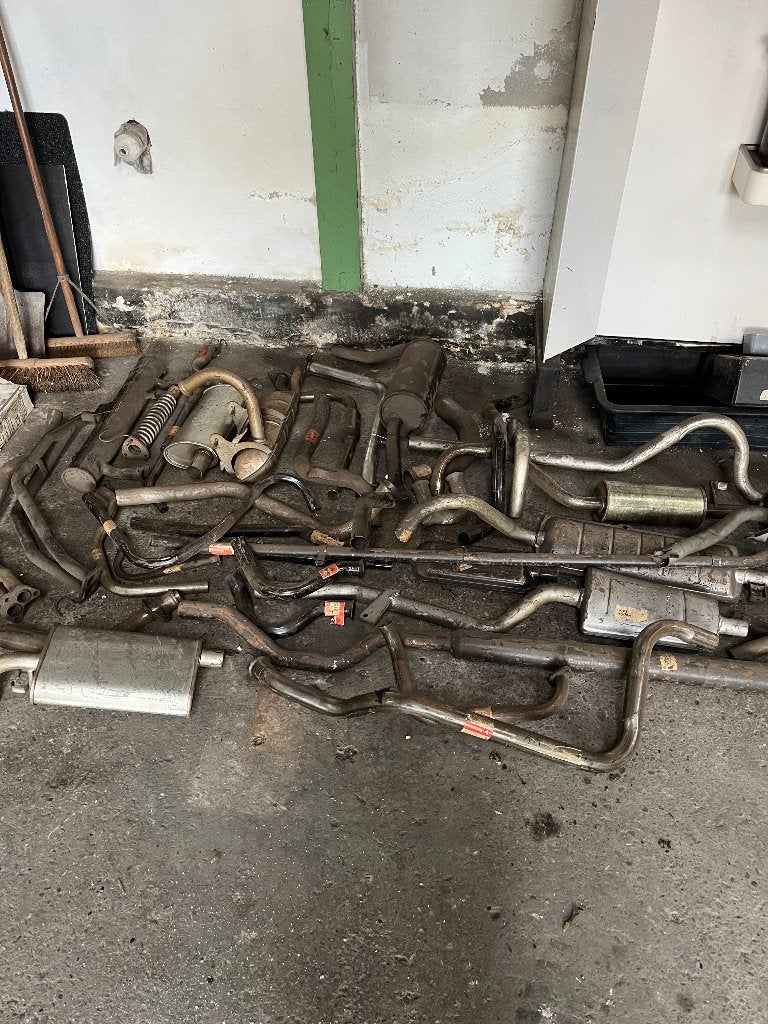 Oldtimer uitlaten, nieuw en gebruikt., Ophalen, Nieuw