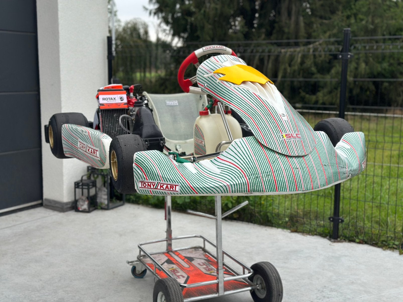 Tony kart racer 401T 2026 Rotax max evo senior of junior, Ophalen, Kart