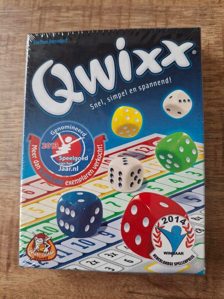 Qwixx dobbelspel - Nieuw in plastic, Vijf spelers of meer, Ophalen of Verzenden, Nieuw, White Goblin Games