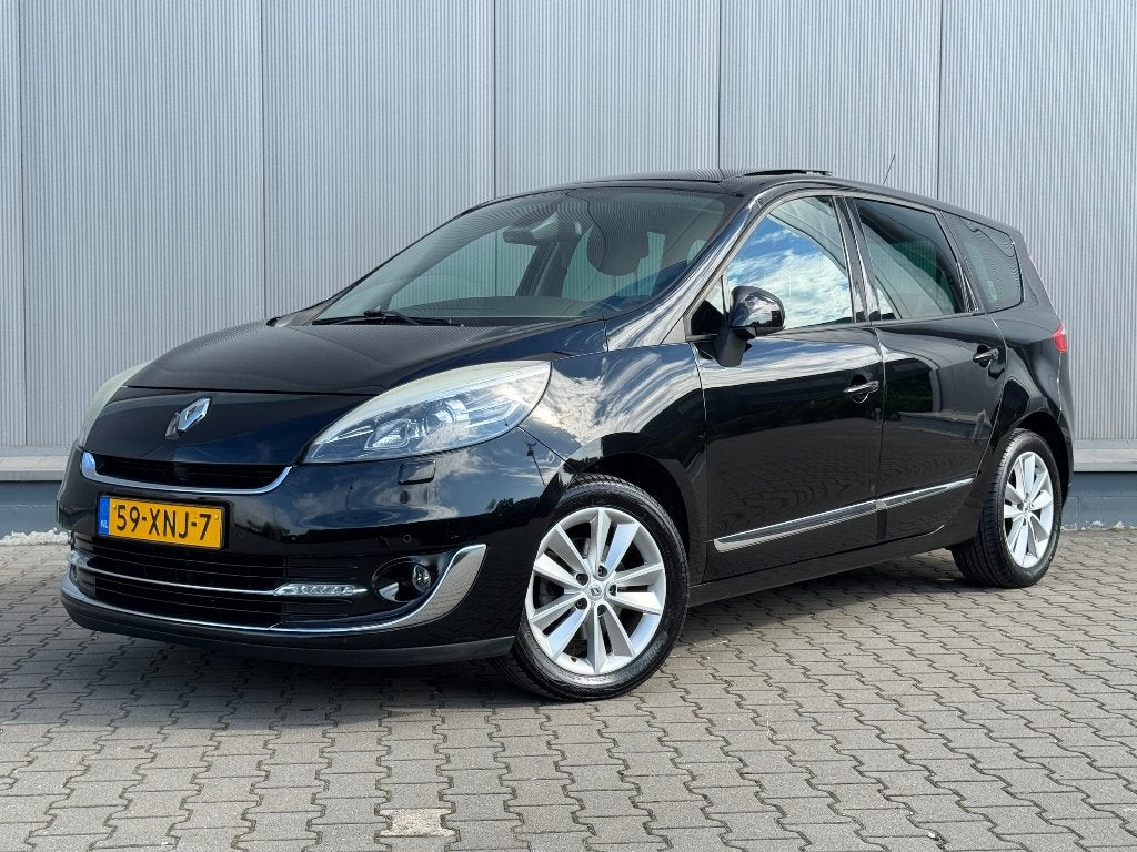 Renault Grand Scenic 2.0 AUTOMAAT Trekhaak Panoramadak, Auto's, Navigatiesysteem, Zwart, 4 cilinders, Zwart