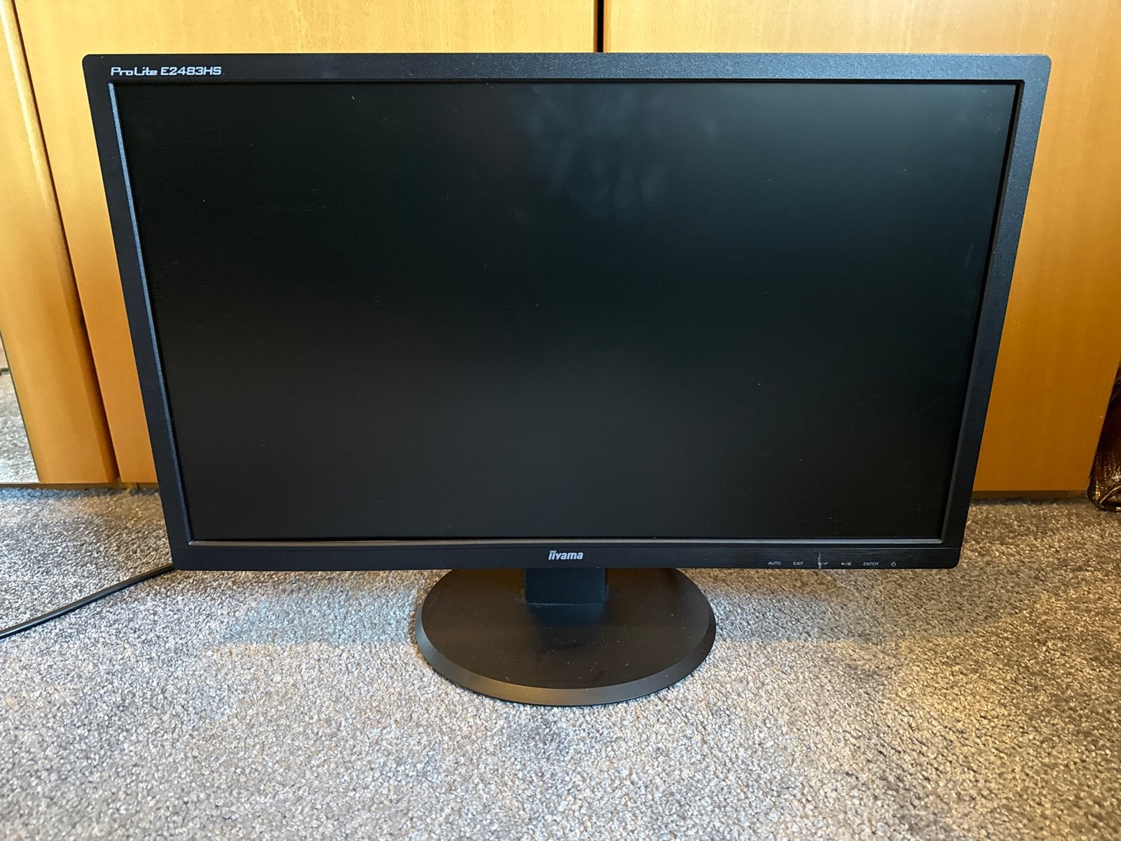 Iiyama ProLite E2483HS Full HD Monitor, Computers en Software, Gaming, HDMI, In hoogte verstelbaar, Full HD