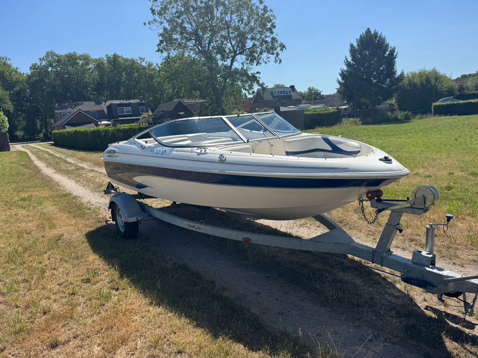 Glastron SX175 Speedboot 4.3 GX V6 Incl Marlin Trailer, Ophalen, Gebruikt, Binnenboordmotor, Benzine