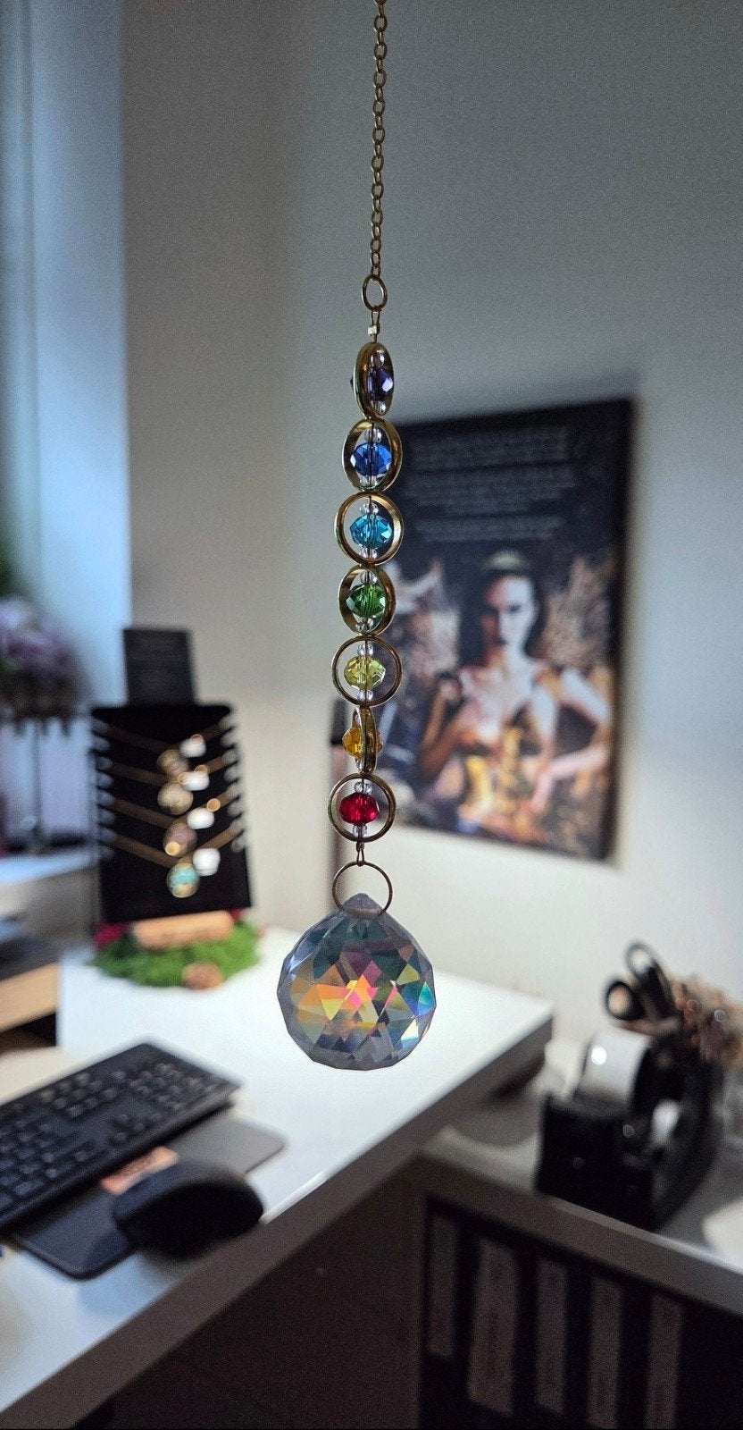 Raamkristal | Model: Sacred Union, Ophalen of Verzenden, Nieuw, Versiering