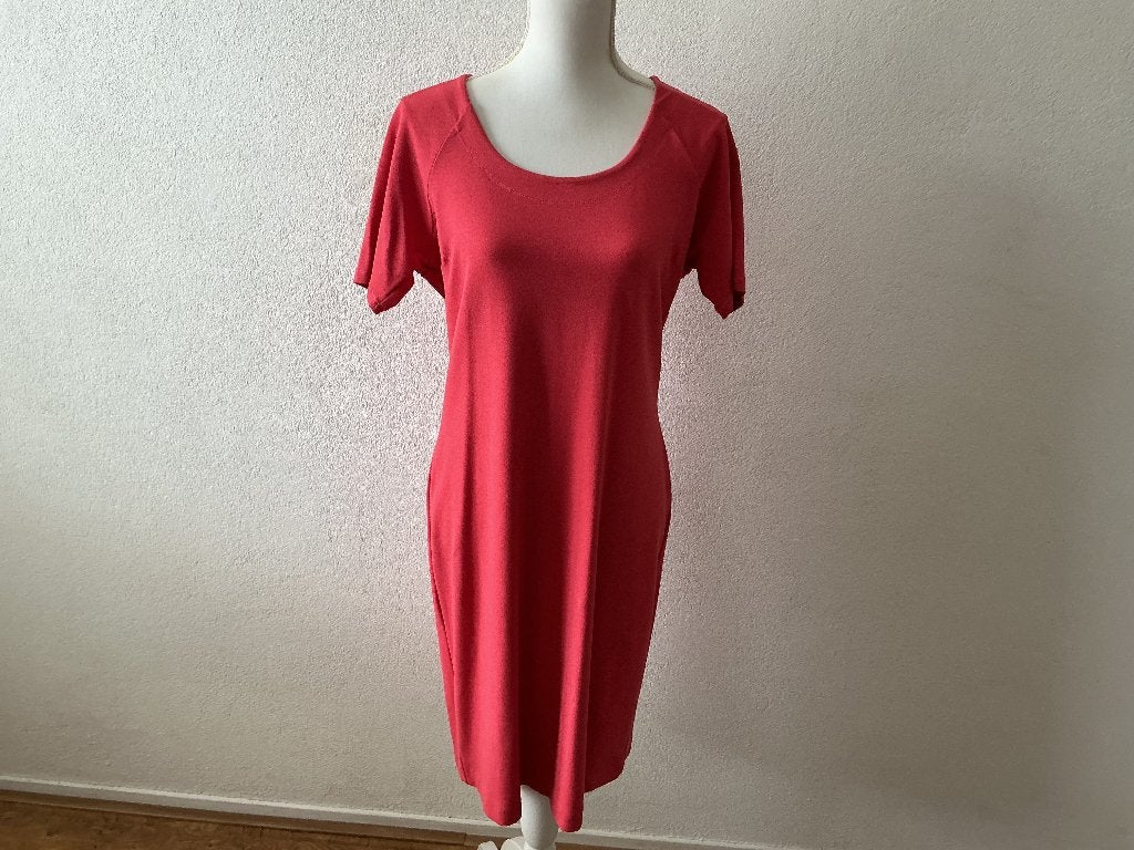 Kyra jurk coral xxl, Blauw, Maat 46/48 (XL) of groter, Ophalen of Verzenden, Zo goed als nieuw