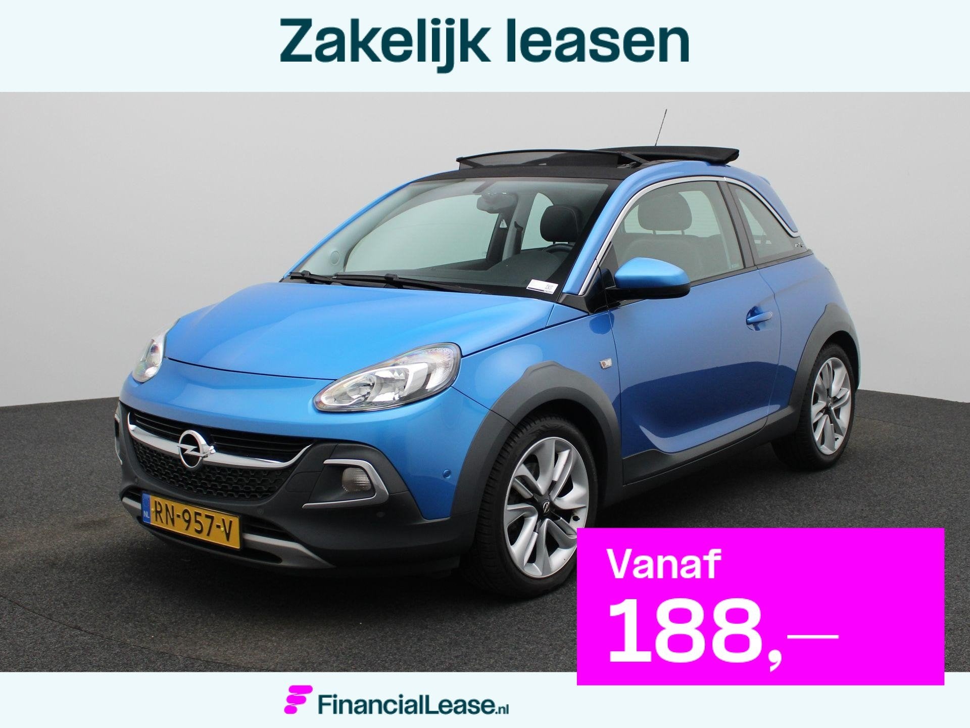 Opel ADAM 1.0 Turbo Rocks | Elektrisch Vouwdak | Stoelverwar, Voorwielaandrijving, 12 maanden, ADAM, 1041 kg