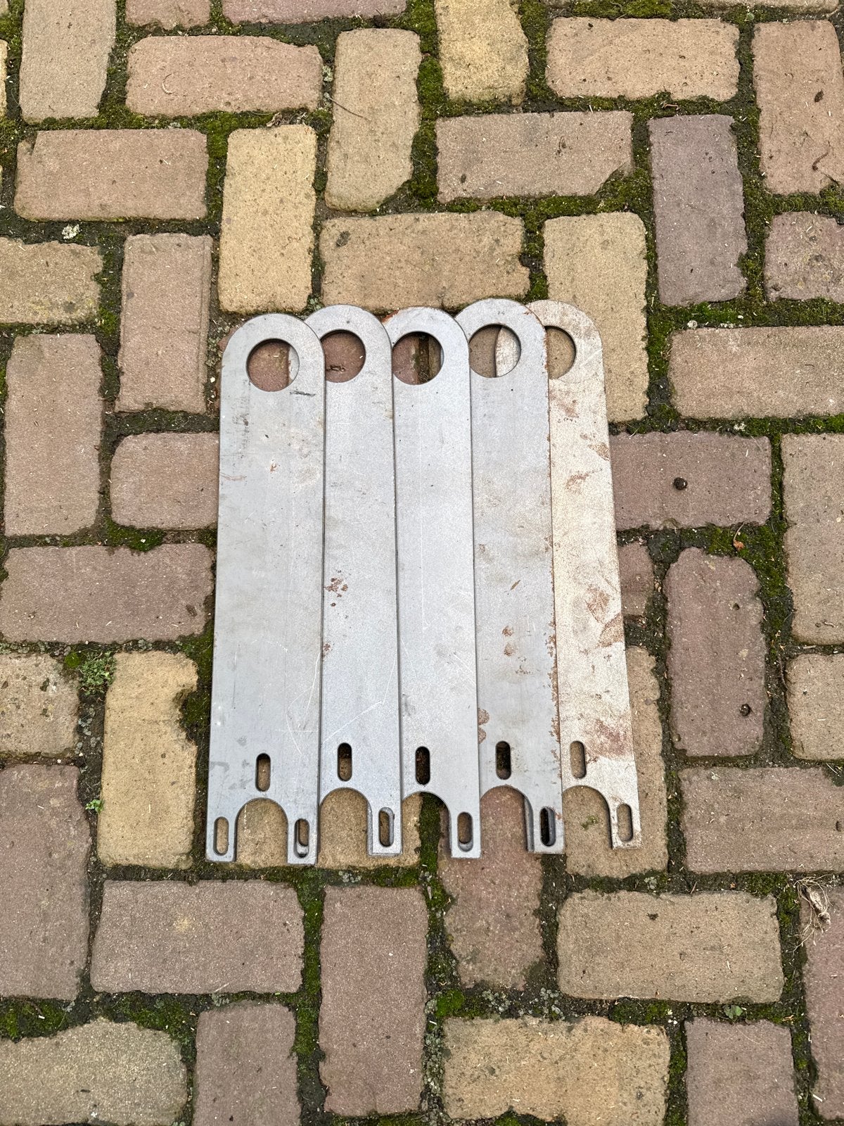 Verzwaarde veerplaten, Ophalen