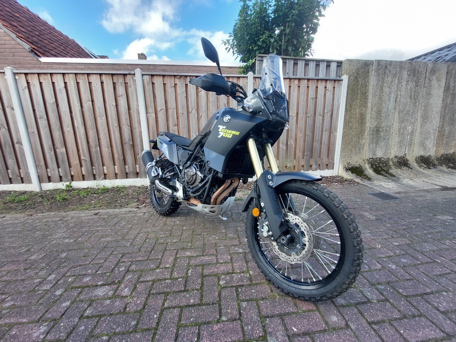 Yamaha Tenere 700 T7 2021 Black/Grey Adventure bike adv T700, ABS, 2 cilinders, Occasion, Particulier