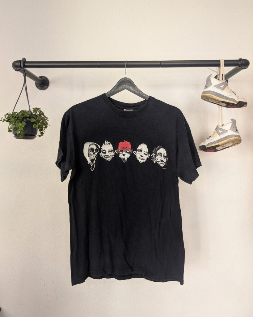 Original vintage 00s Limp Bizkit Tour T-shirt, Maat 48/50 (M), Zwart, Gildan, Gildan