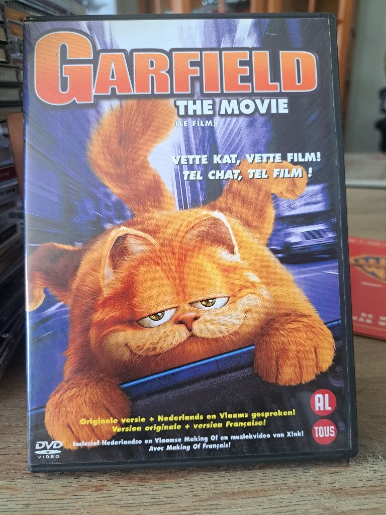 dvd Garfield the movie (Z242-170), Cd's en Dvd's, Dvd's | Tekenfilms en Animatie, Alle leeftijden, Ophalen of Verzenden, Zo goed als nieuw