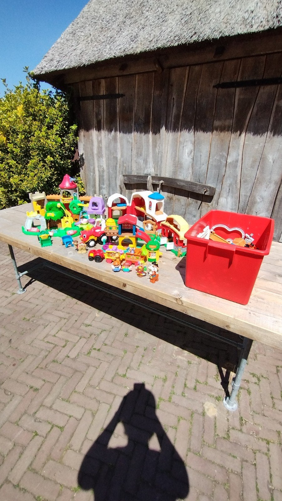 Gigantische verzameling Fisher-Price Little People, Ophalen, Gebruikt, Speelset, Met geluid