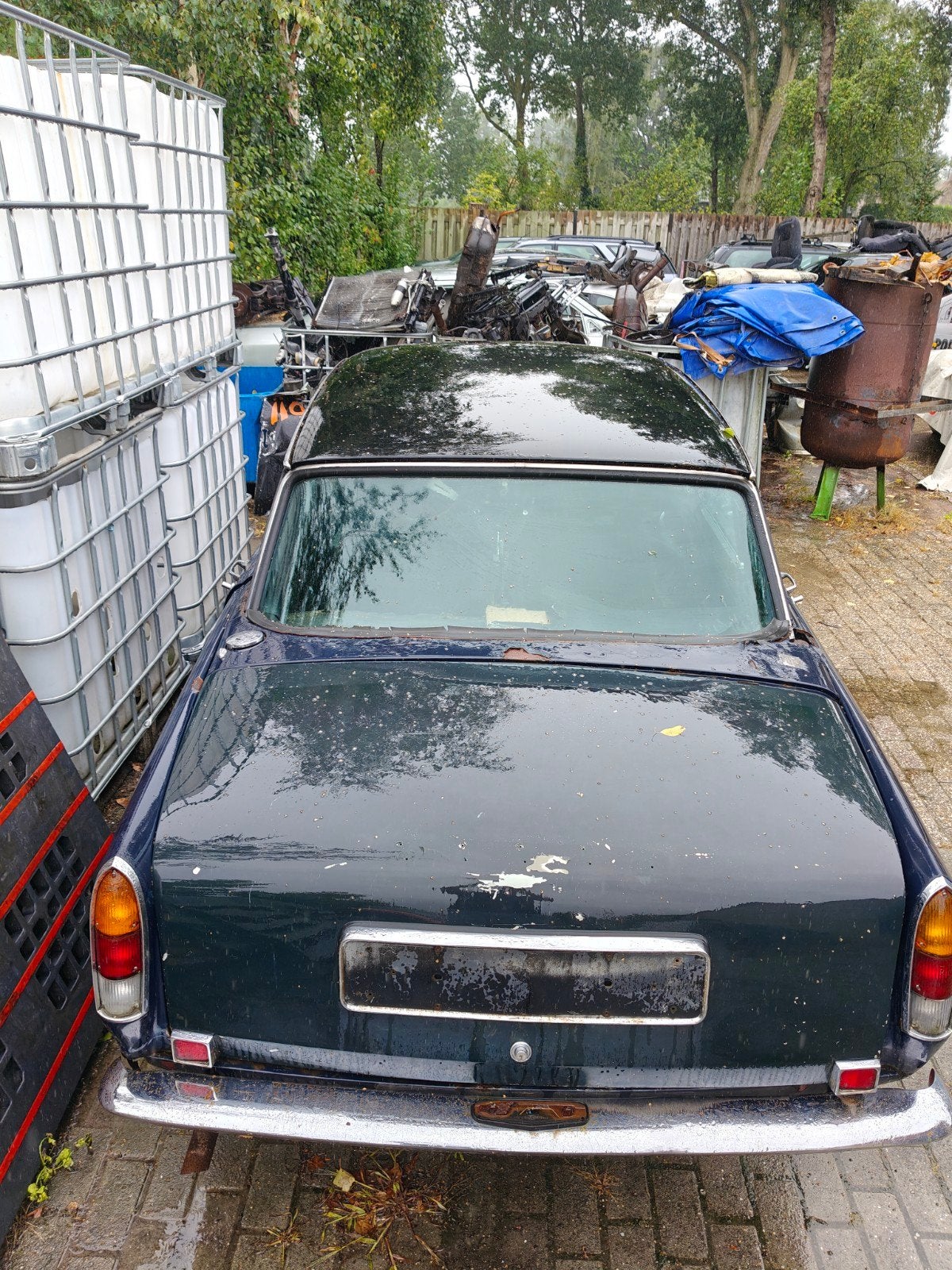 Rover 2000 P6 uit 1967 voor onderdelen/donor/loop of sloop, Ophalen, Rover, Motorkap