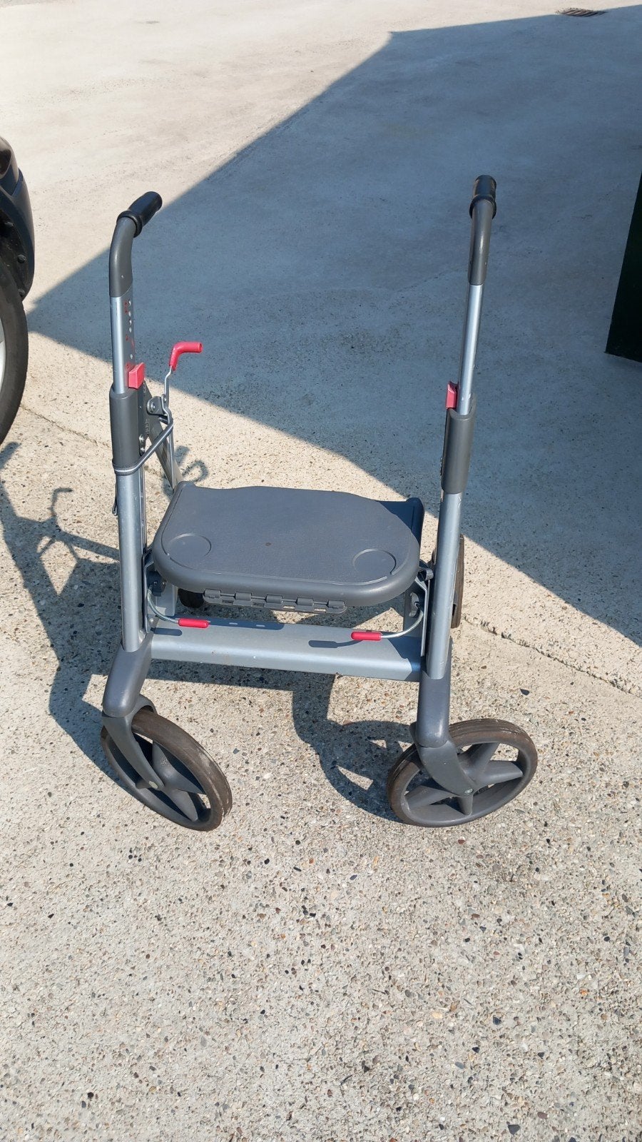 Rollator, Ophalen, Gebruikt