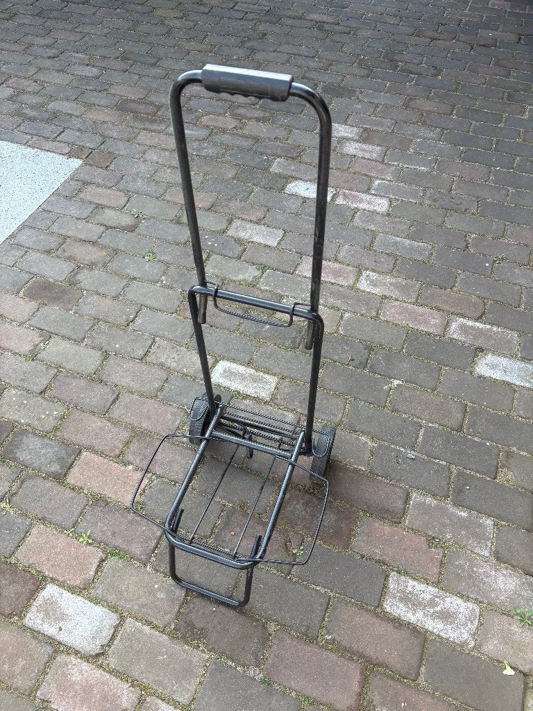 bagage trolly, Ophalen of Verzenden, Zo goed als nieuw, Metaal, Minder dan 50 cm