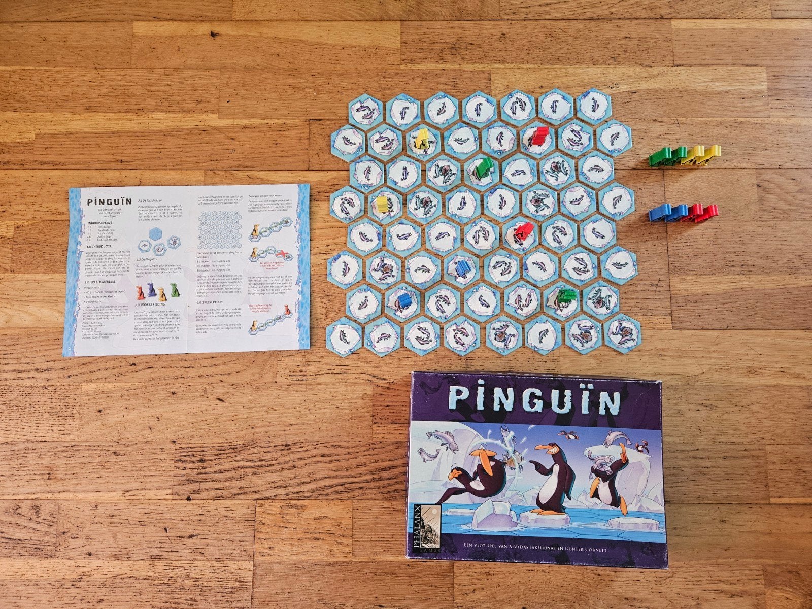 Pinguïn van Alvydas Jakeliunas, Ophalen, Zo goed als nieuw