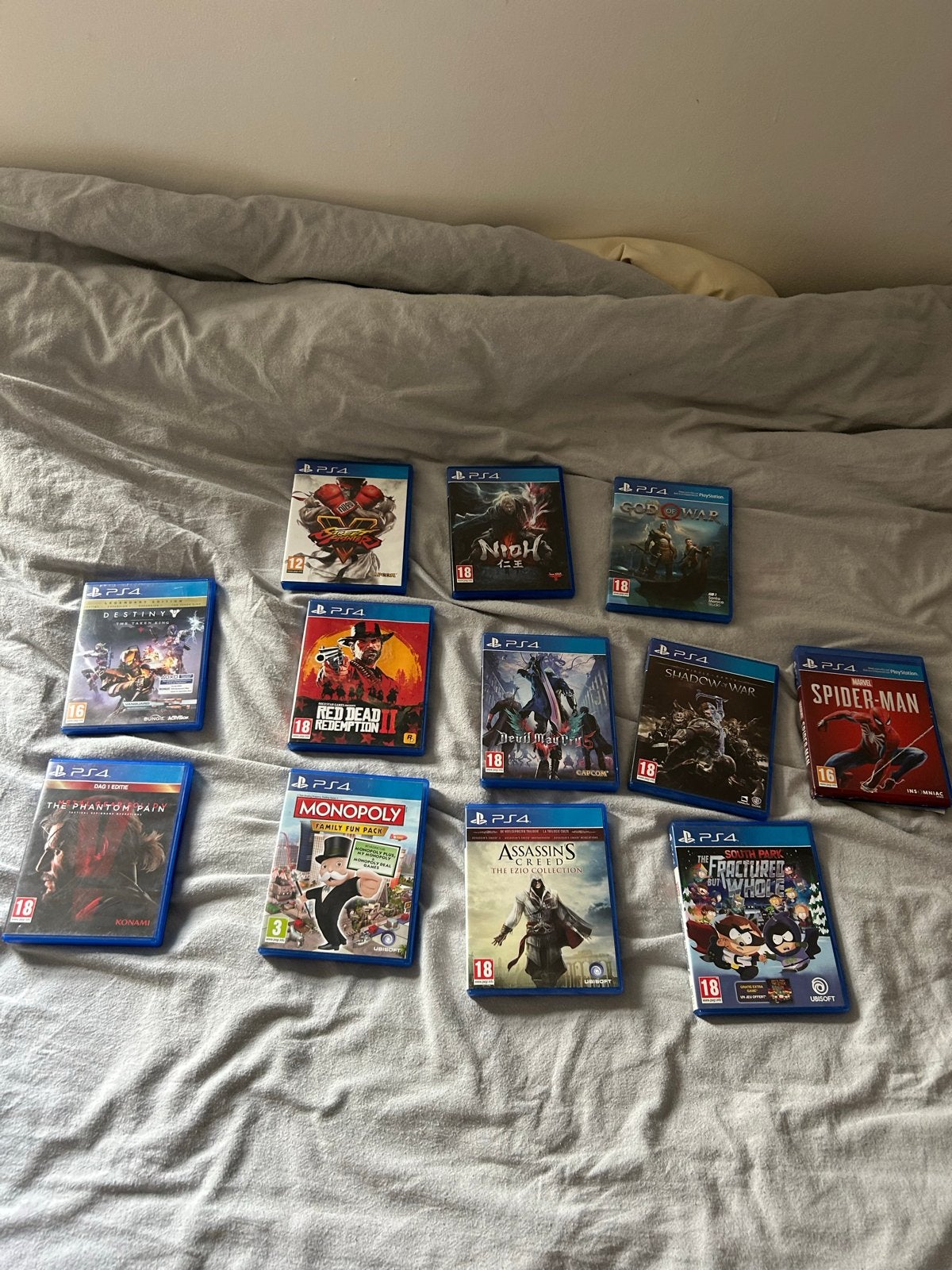 PS4 Games Collectie - Diverse Genres, Spelcomputers en Games, Gebruikt, Vanaf 18 jaar, Verzenden, Overige genres
