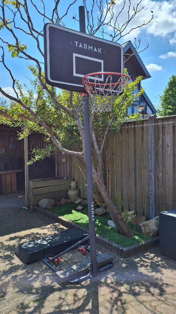 Basketbalpaal, Sport en Fitness, Basketbal, Ophalen, Gebruikt, Ring, Bord of Paal