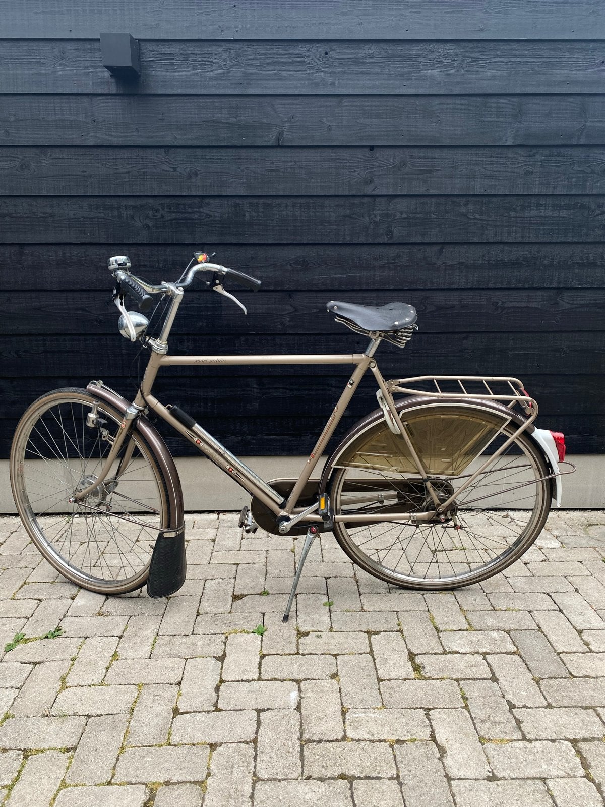 Gazelle Herenfiets - Frame 44.2, 28 inch met Brookszadel, Minder dan 49 cm, Ophalen, Gebruikt, Gazelle