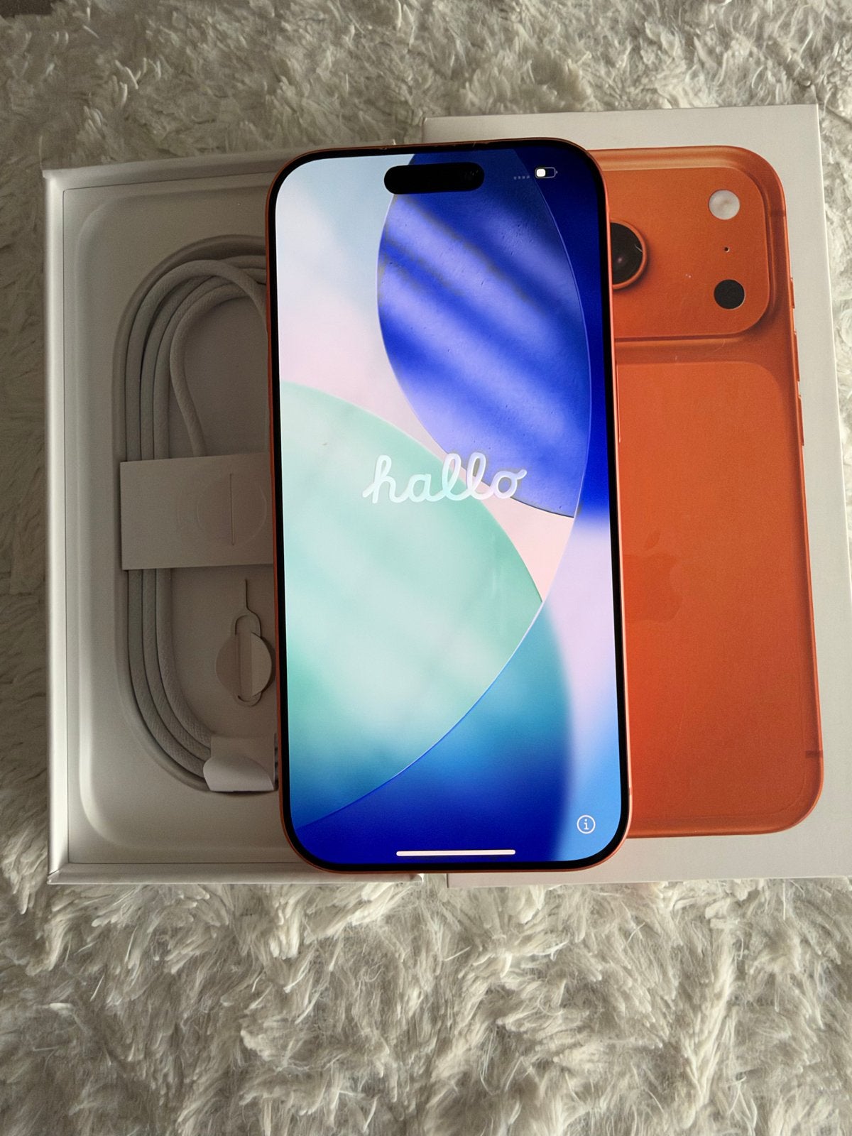 iPhone 17 Pro 256GB Cosmic Orange - 98% batterij, Telecommunicatie, Zo goed als nieuw, 98 %, Zonder simlock, Ophalen