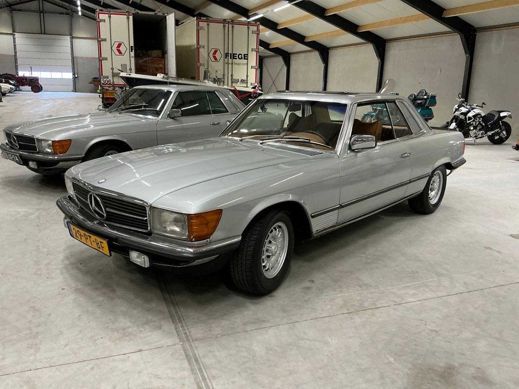 1979 Mercedes-Benz 350 SLC-klasse Oldtimer auto, Auto's, Automaat, Mercedes-Benz, Bedrijf, 3499 cc
