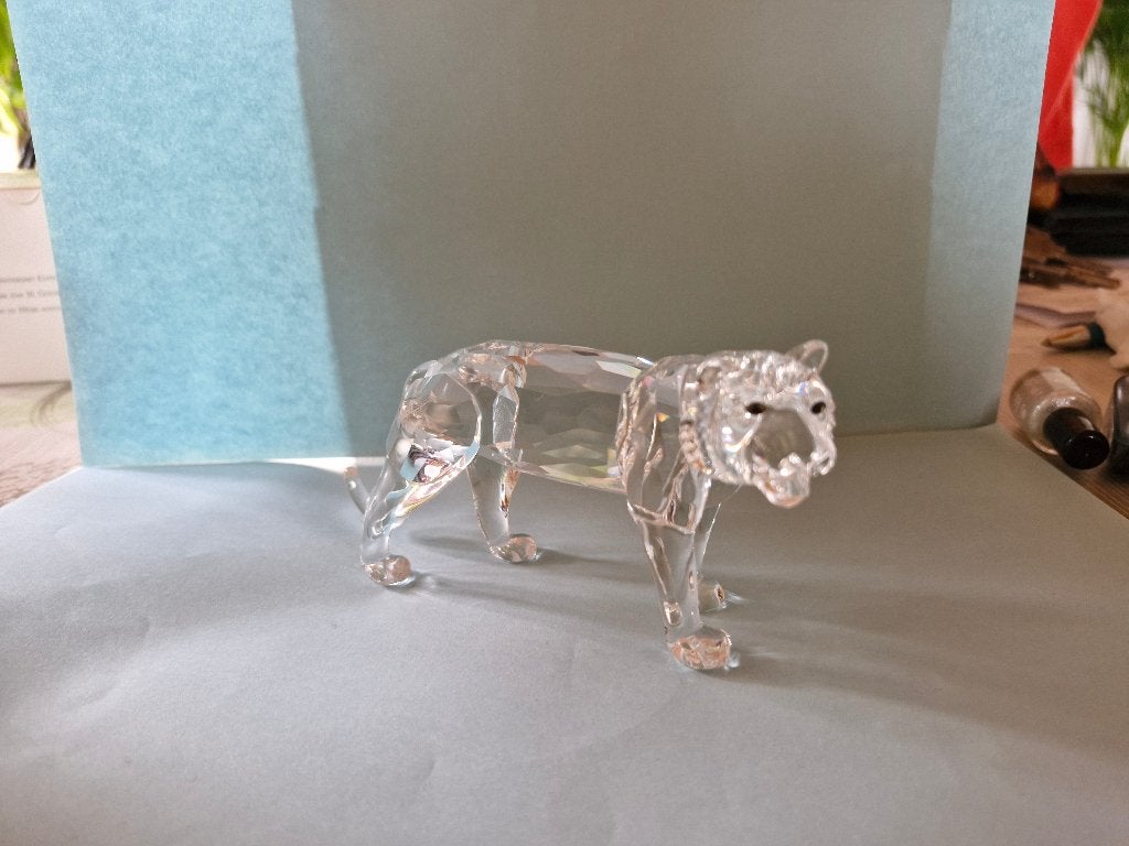 Swarovski tijger, Verzamelen, Swarovski, Ophalen of Verzenden, Zo goed als nieuw, Figuurtje