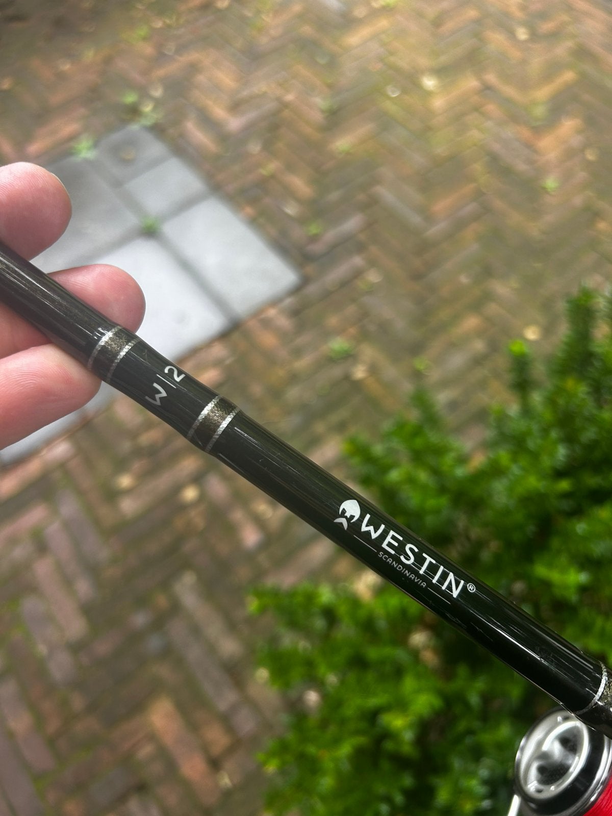 Westin W2 Finesse Shad 2,48m 12-38gram + Okuma ITX HS 3000HS, Watersport en Boten, Ophalen, Zo goed als nieuw, Werphengel
