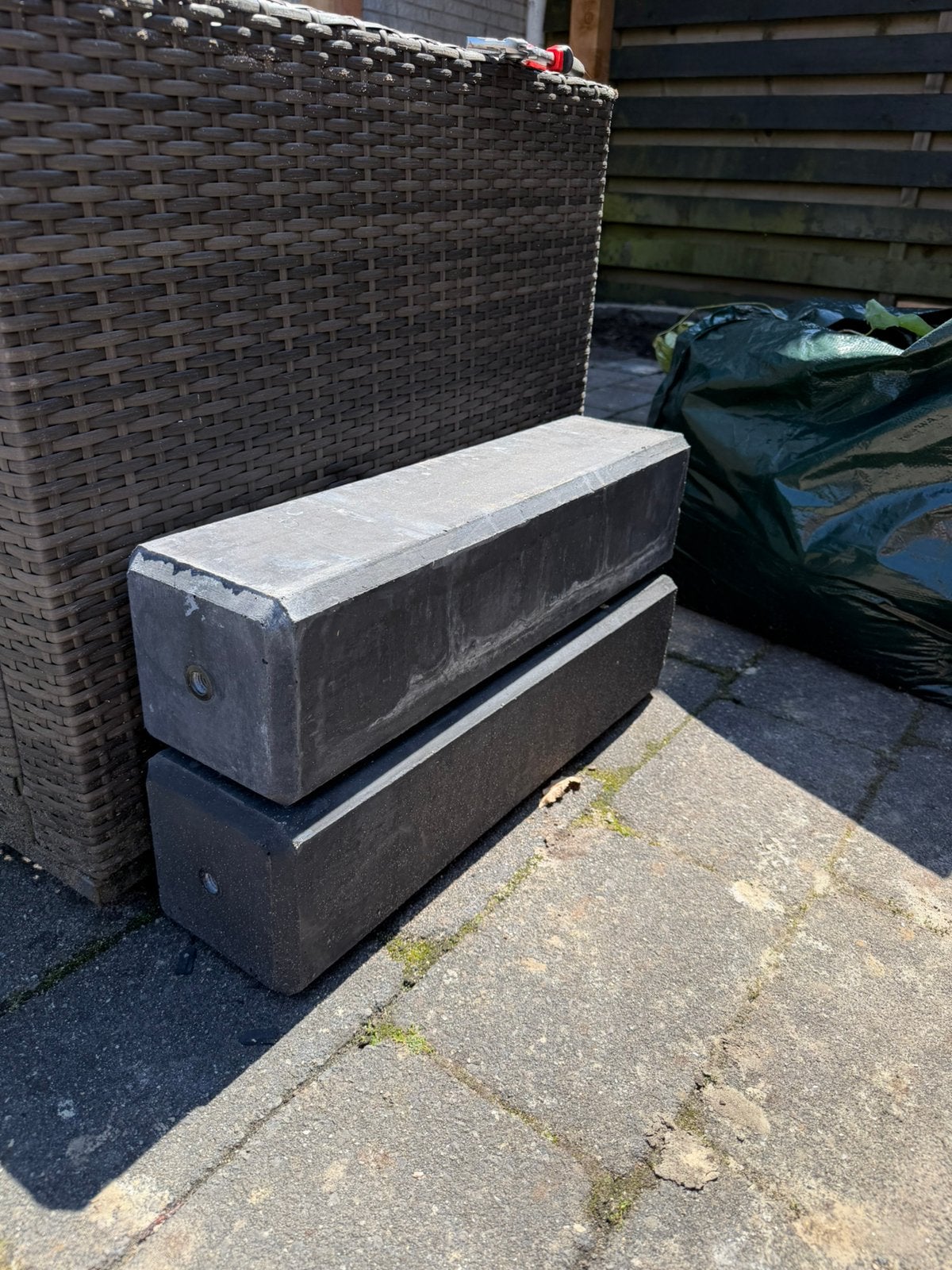Betonpoer 1 stuks, Ophalen of Verzenden, Zo goed als nieuw, Minder dan 100 cm, Minder dan 25 cm