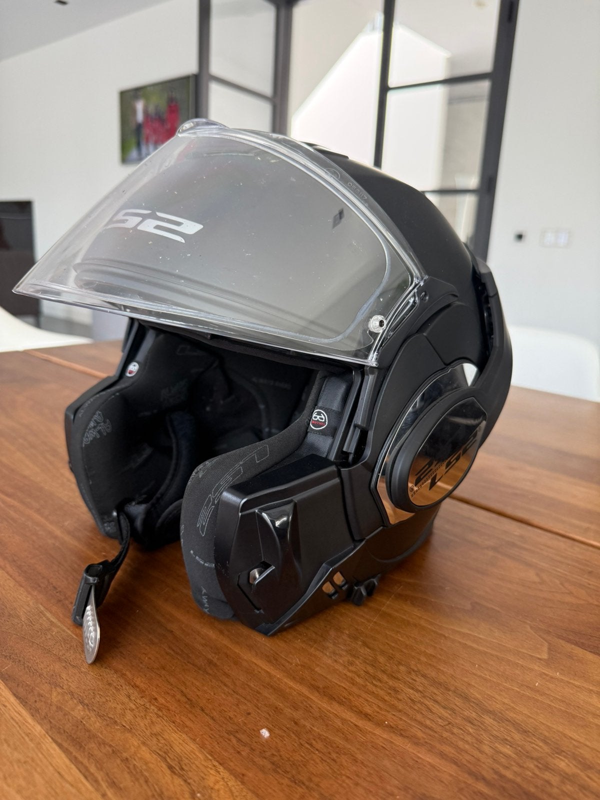 LS2 systeemhelm, Overige merken, Systeemhelm, Ophalen of Verzenden, 3XL of groter
