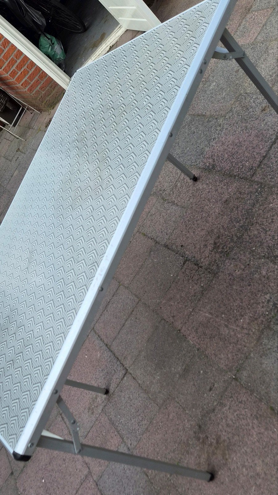 inklaptafel 1,20 x 80, Ophalen, Gebruikt, Campingtafel