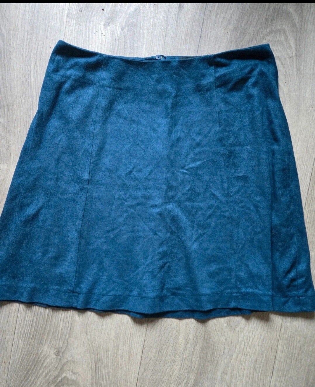 Zero Suede Rok in Prachtig Blauw - Maat M, Maat 38/40 (M), Blauw, Zero, Ophalen of Verzenden