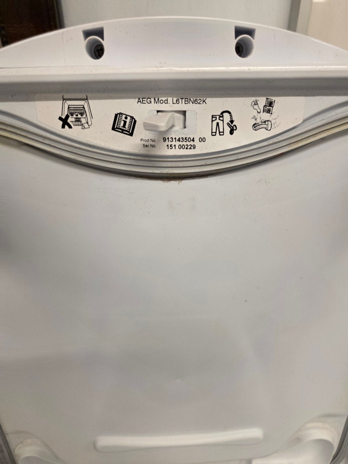 aeg bovenlader wasmachine 6kg, Witgoed en Apparatuur, Ophalen, ., Q, .